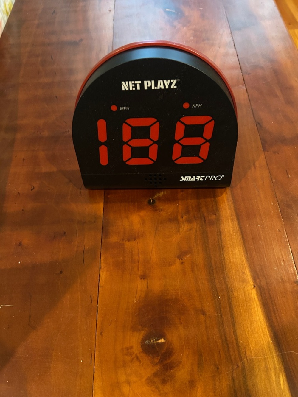 Net Playz Smart Pro Radar Speed Display - Black & Red